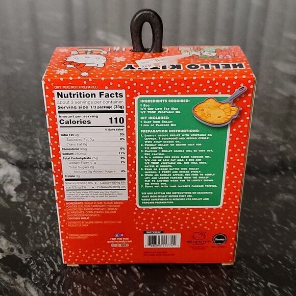 BRAND NEW Hello Kitty Pancake Skillet with Mix Stocking Stuffers Gifts … - Picture 9 of 13